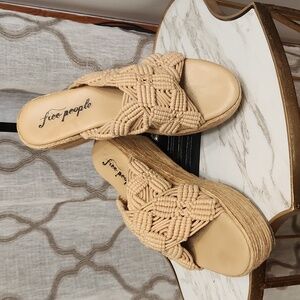 Free people woven espadrille